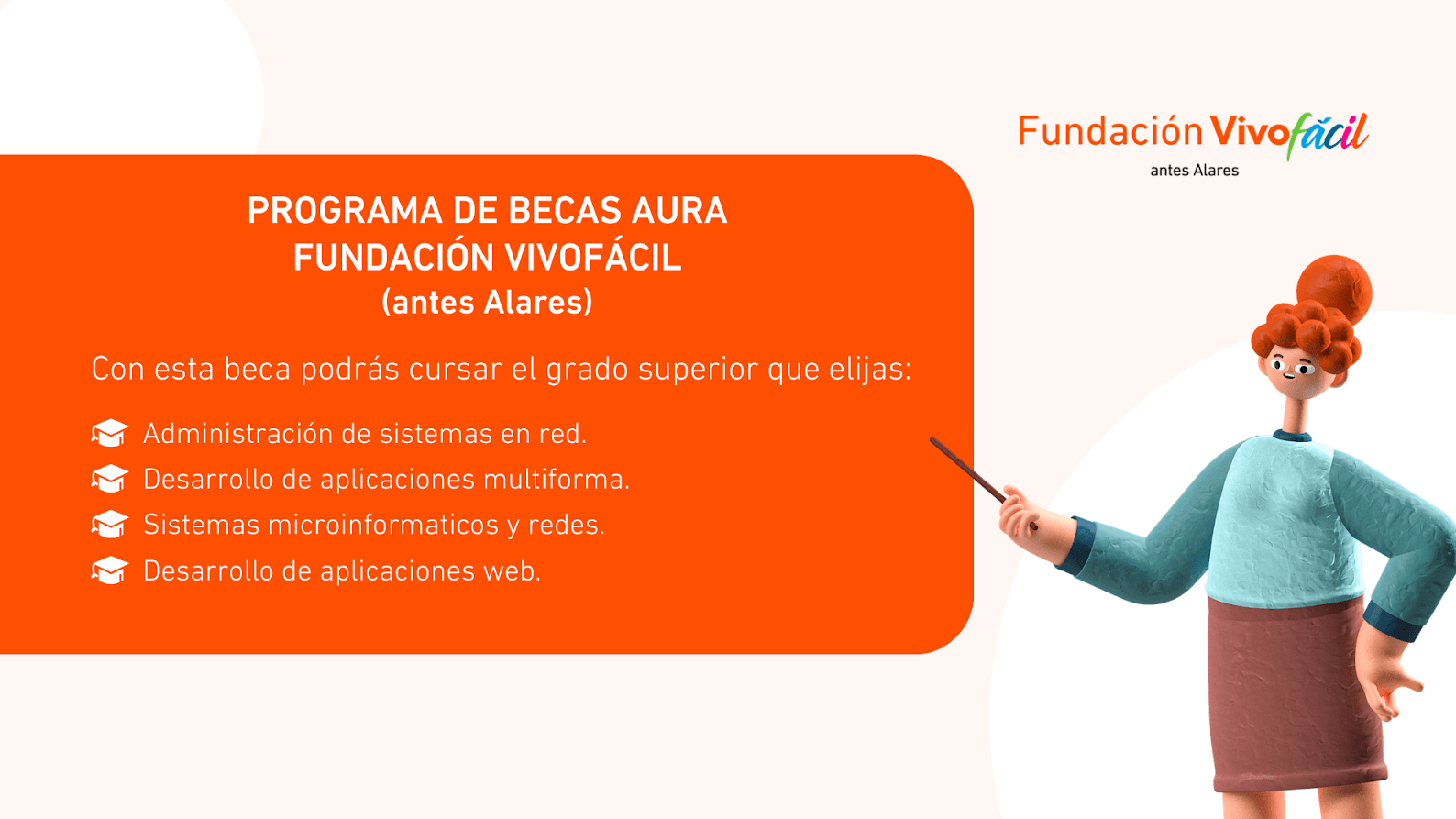 ABIERTA LA III CONVOCATORIA DEL PROGRAMA BECAS AURA DE FORMACIÓN SUPERIOR PARA JÓVENES CON DISCAPACIDAD 2023