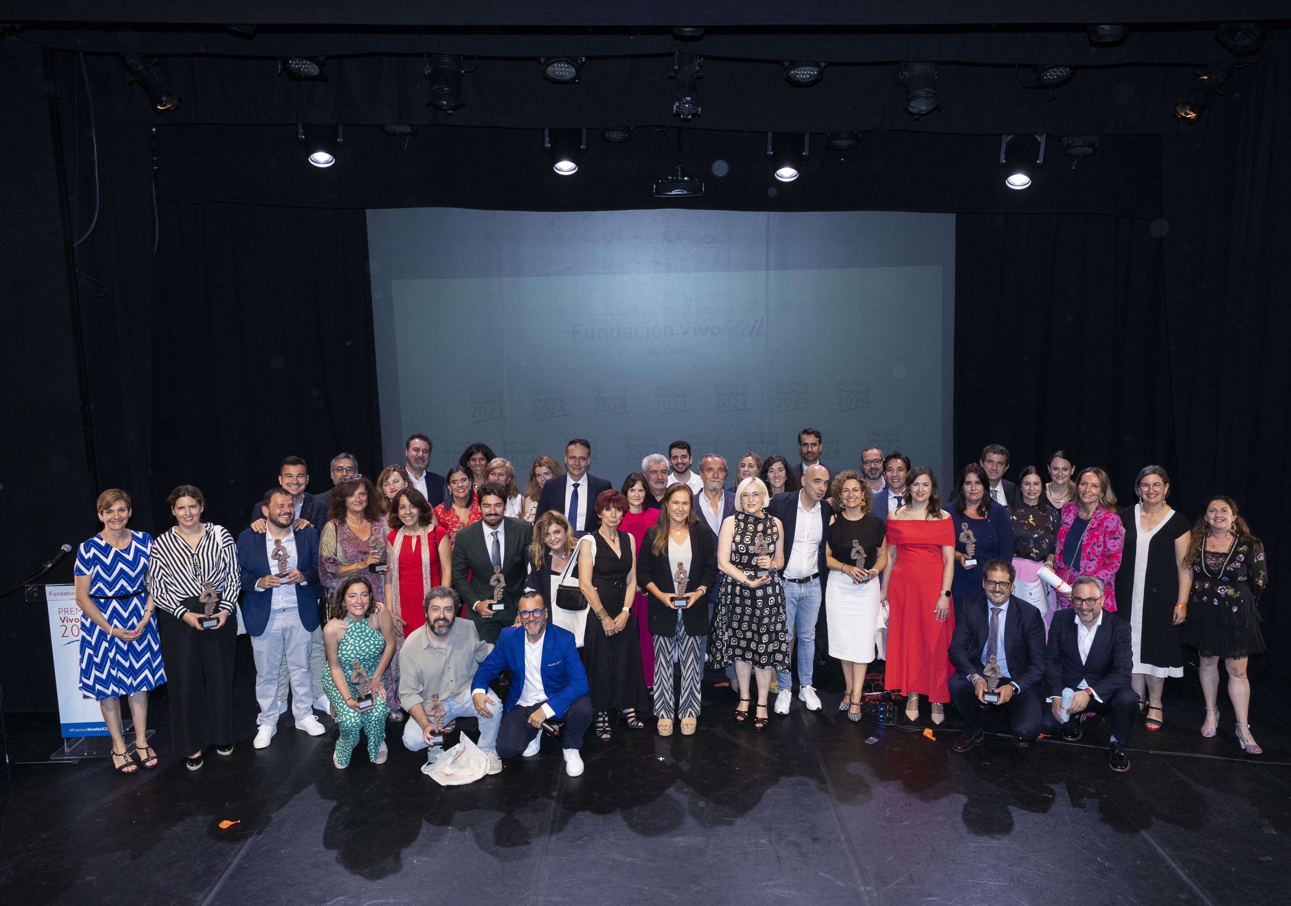 Fundación Vivofácil anuncia las candidaturas ganadoras de los Premios Vivofácil 2024